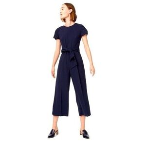 Club Monaco Navy Jumpsuit